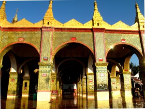 Pagode auf dem Mandalay Hill in Myanmar